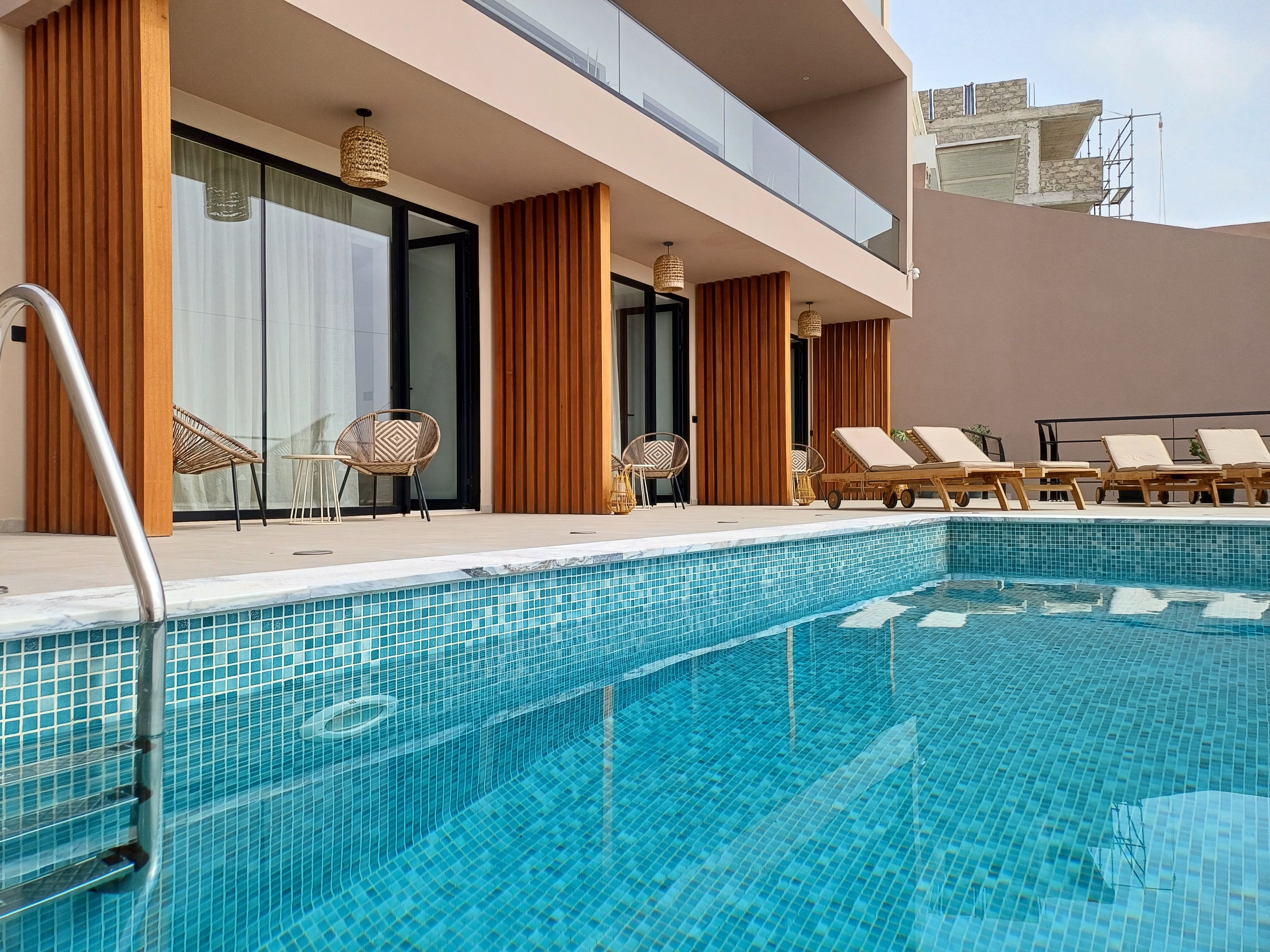 Piscine accessible